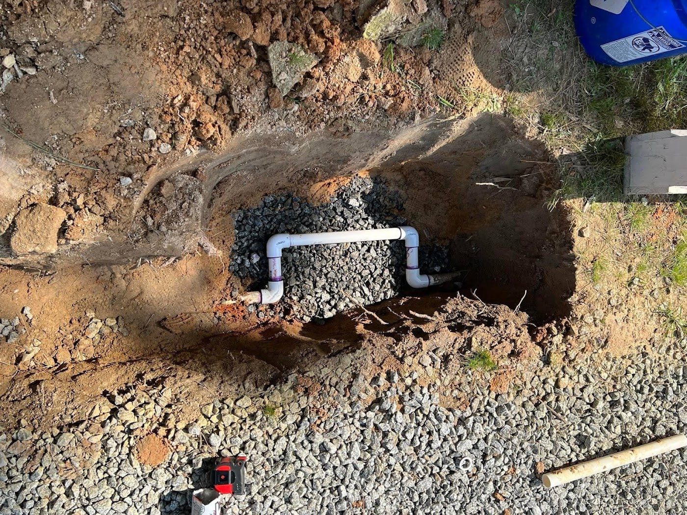 Underground leak located