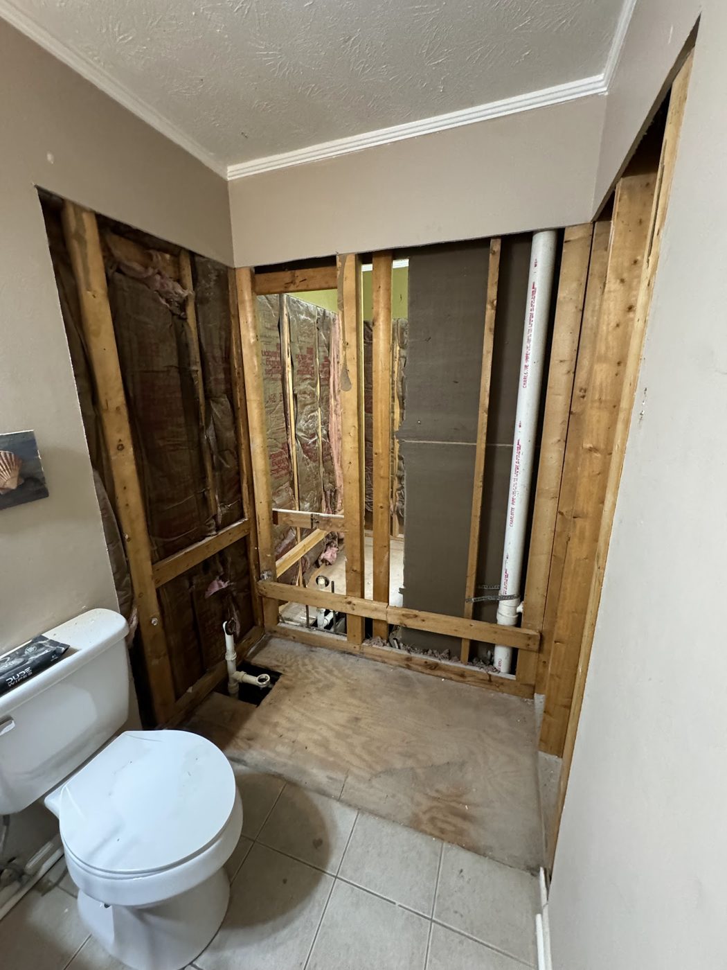 Bathroom rough-in